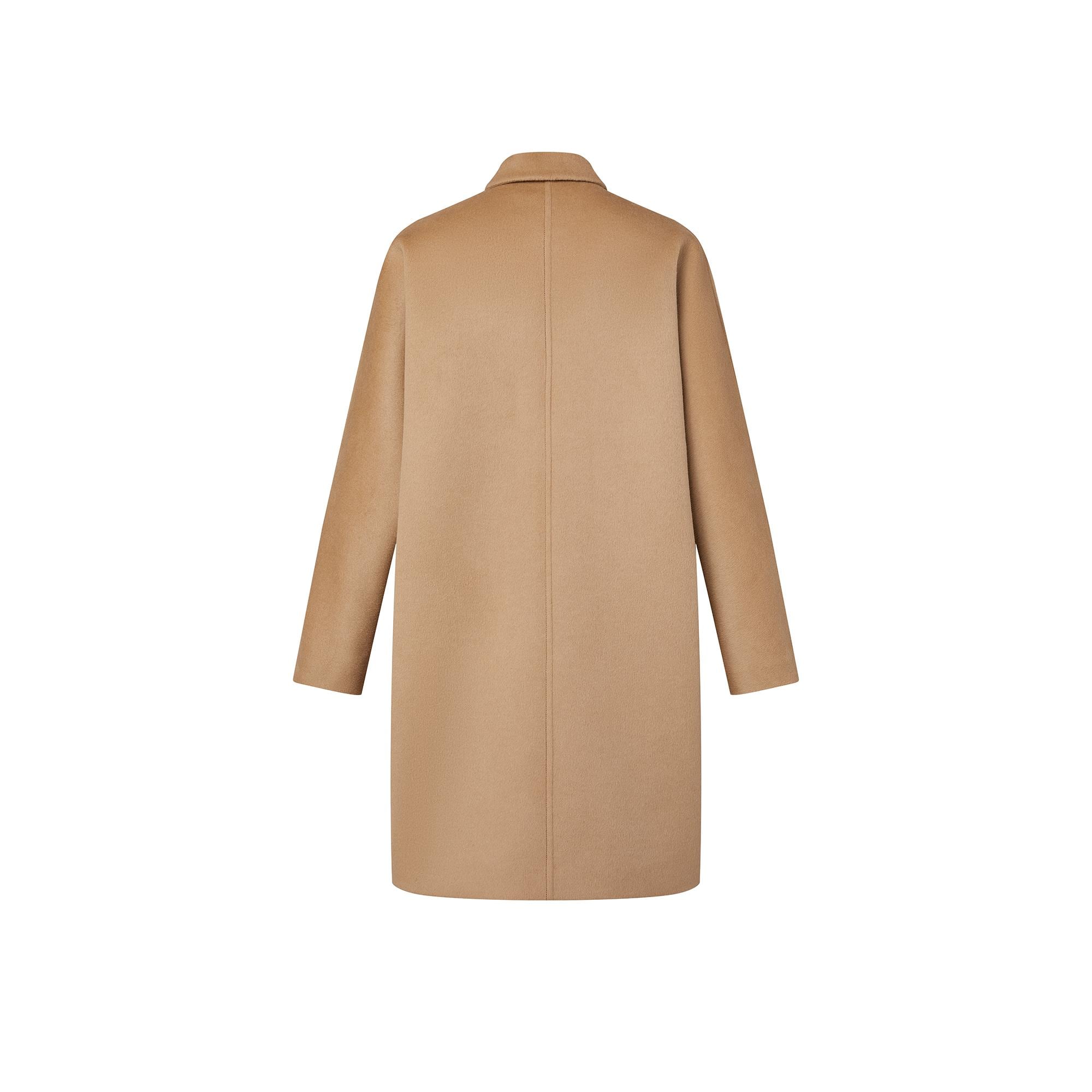 Tan on sale cocoon coat